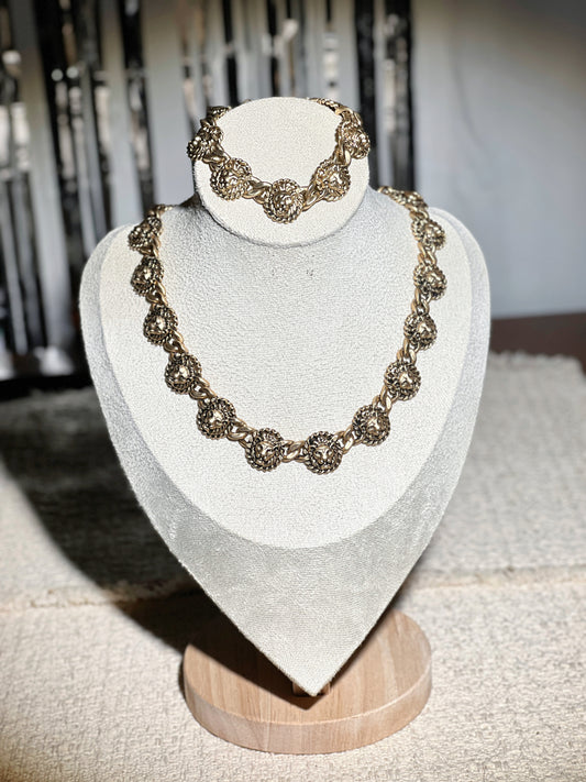 Lion Head Chain Set