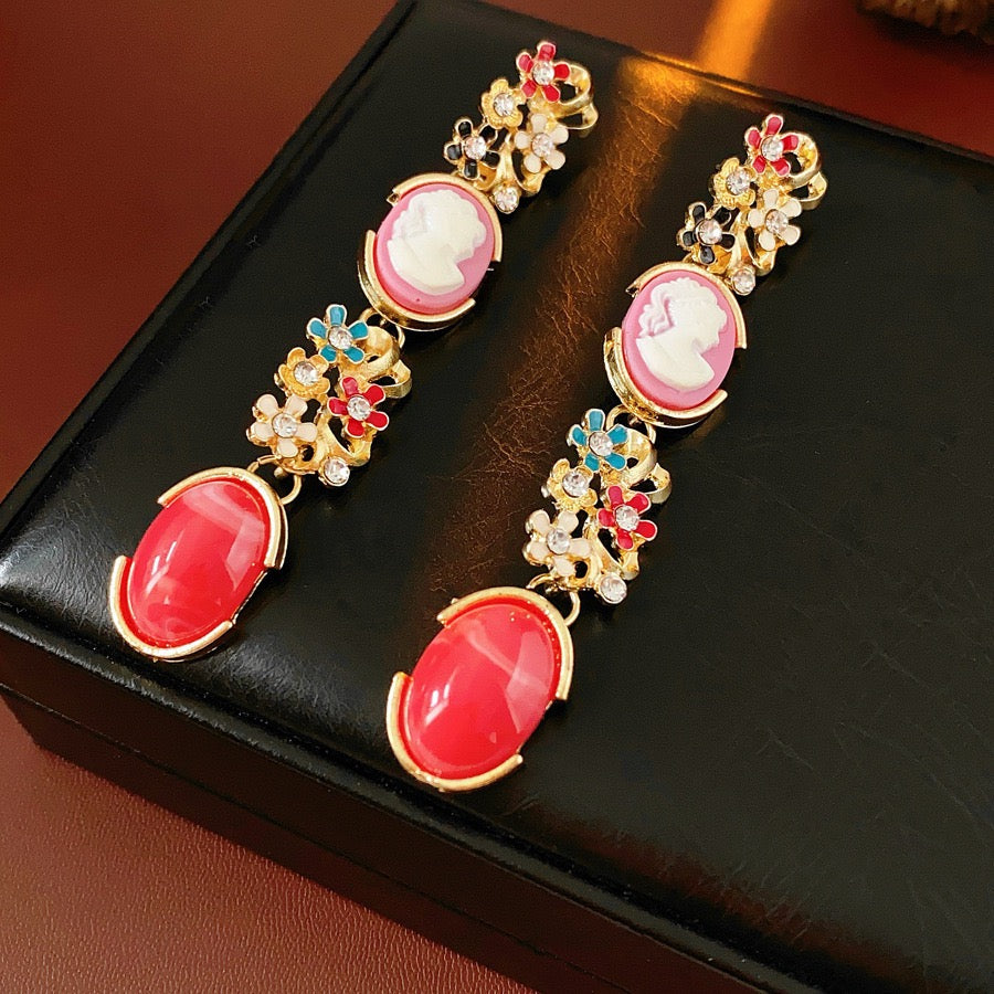Cameo Gem Jewelry Set