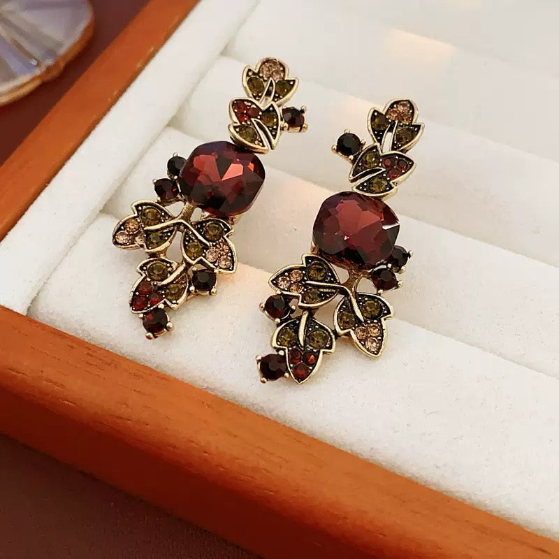 Autumn Crystal Jewelry Set
