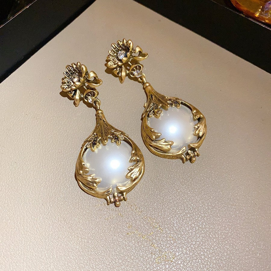 Opalite Floral Jewelry Set