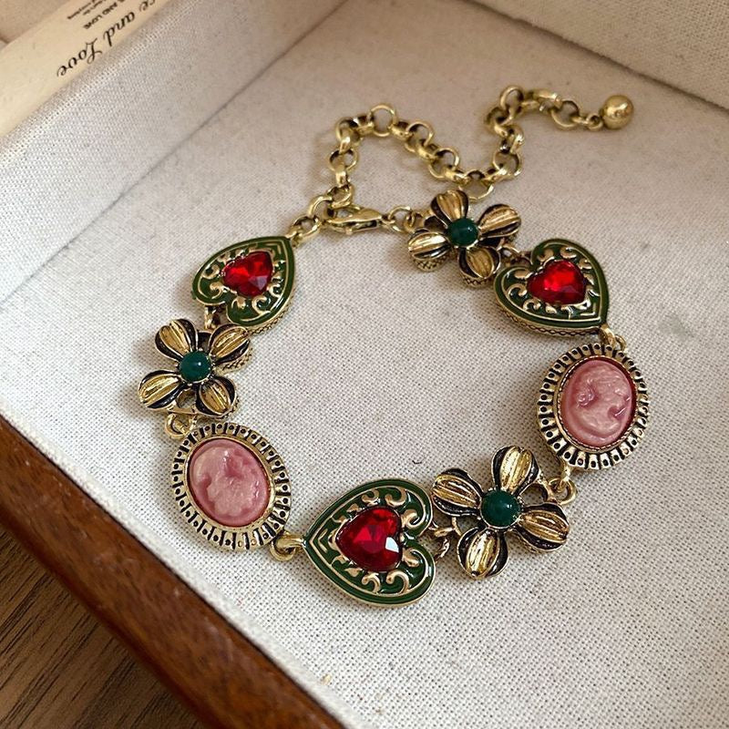 Cameo Gemstone Jewelry Set