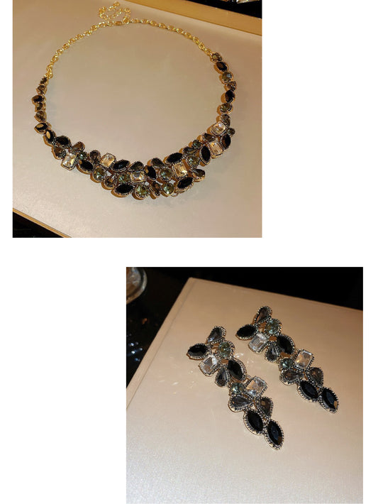 Gothic Crystal Cluster Set